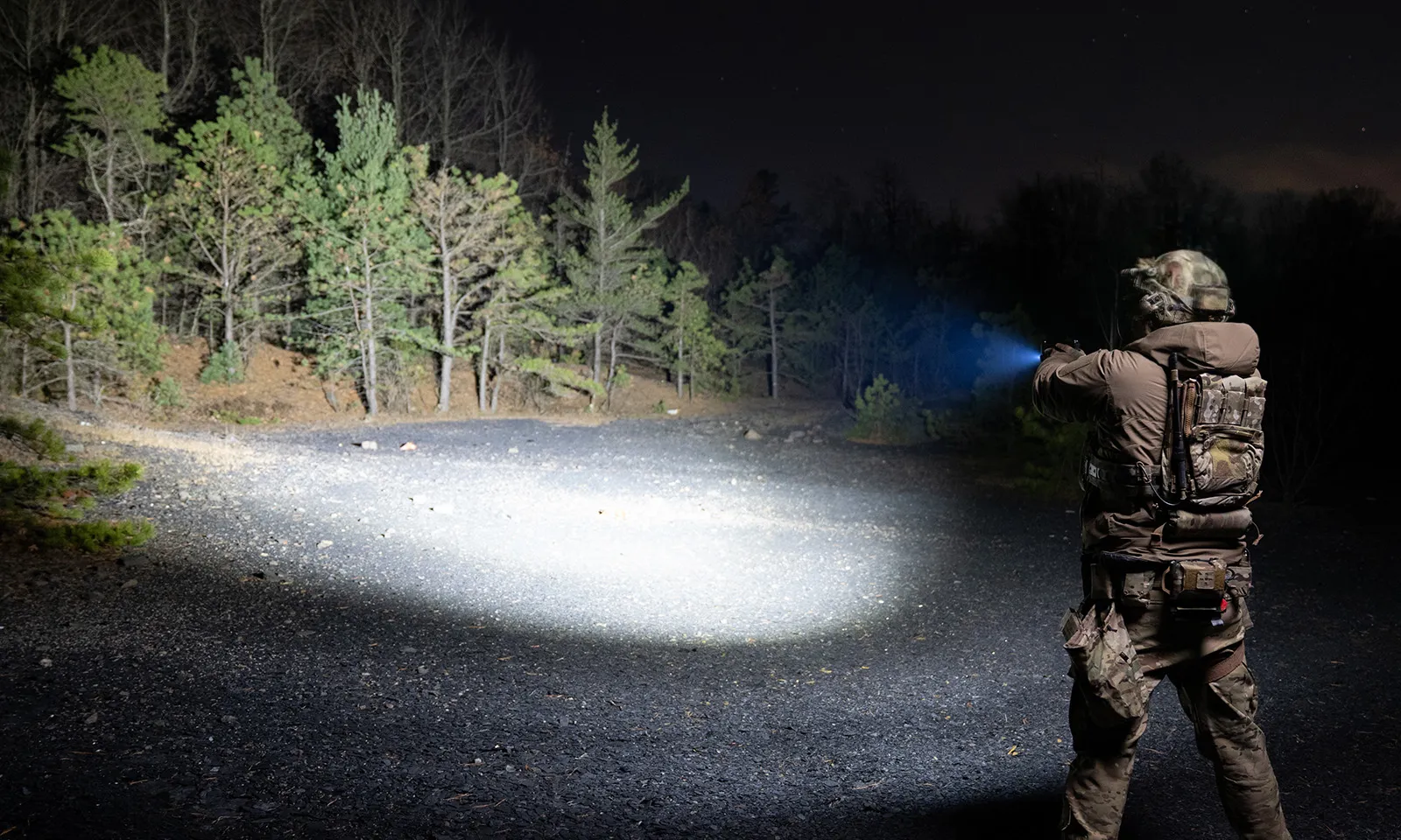 Olight PL X Tactical Rail Mounted Light Dual Beams 1200 Lumens