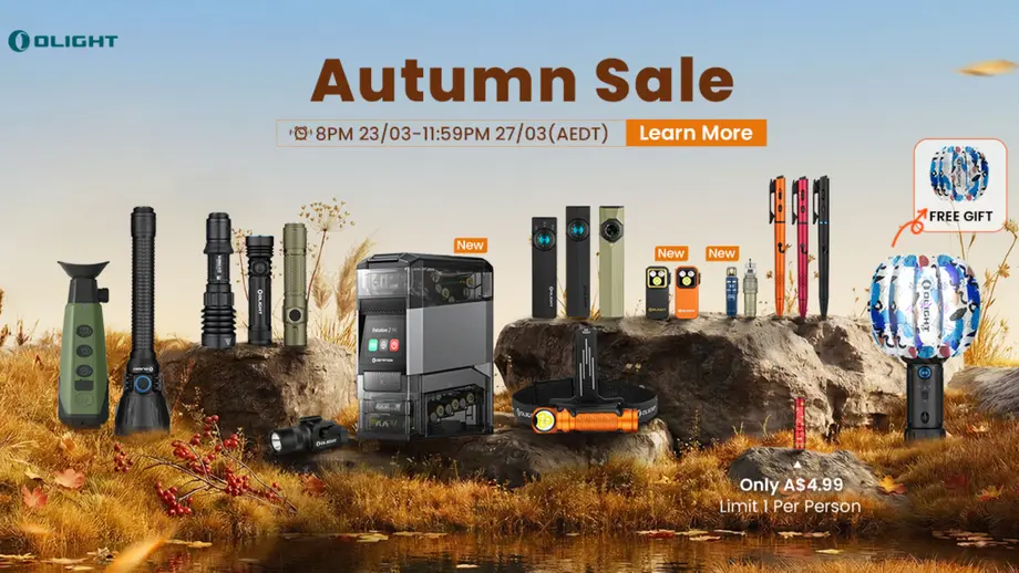 Autumn Sale is Here: Discover Olight’s Latest Drops