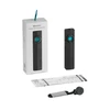 Olight Black ArkPro EDC Flashlight with Teal Button, Box, and Accessories for Everyday Carry