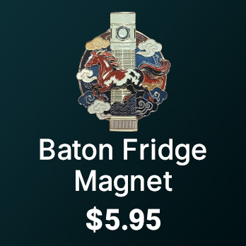 Metal Fridge Magnet