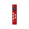 Olight Red Arkfeld Pro with Pixel Hearts, UV Light, and Laser Pointer for Everyday Carry