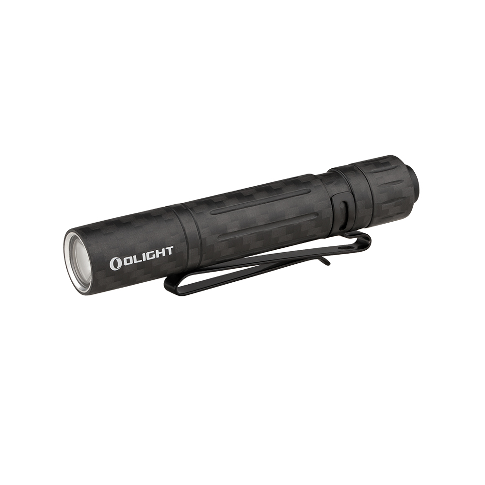 OLIGHT (オーライト) i3T EOS : カーボンファイバー Olight i3T EOS Carbon Fiber | EDC Pocket Flashlight- Olight