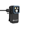 Olight Black Oclip 2 Pro Clip-on Light Charging via USB-C Cable with Triple LED Head for EDC and Outdoor Use