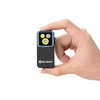 Olight Black Oclip 2 Pro Mini Clip Light Held in Hand Showing Compact Design and Triple LED Lens for EDC Use
