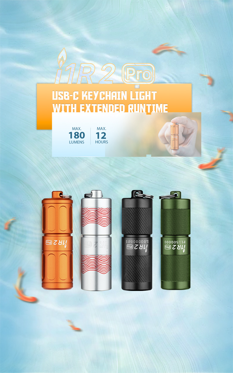 Olight i1R 2 Pro - Best Rechargeable Keyring Torch - Olight Australia