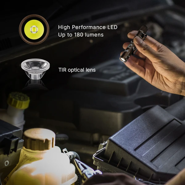 Olight i3T EOS 180 Lumens AAA LED Torch Compact Portable EDC Gear