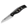 Olight Obuy Black Sheepdog Fixed Blade Knife with Damascus Steel Blade and Ergonomic Handle for Outdoor Survival Camping