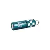 Olight Blue Baton 4 Premium Keychain Flashlight Racing Edition with Checkered Pattern and Ring for Daily Carry