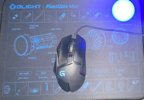 Illuminating the way, Even at my desk!