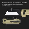 Oknife U1 Ultra utility knife featuring secure carry protection design with fully covered blade spine and pocket clip.