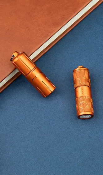 Olight iTHX Pumpkin Orange Keychain Light- Olight Australia