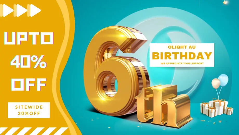 Celebrate Olight AU's 6th Anniversary: A Special Treat for All O-Fans! Up to 40% OFF!