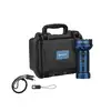 Olight Blue Marauder Mini 2 Flashlight with Hard Case and Accessories for Tactical and Outdoor Use