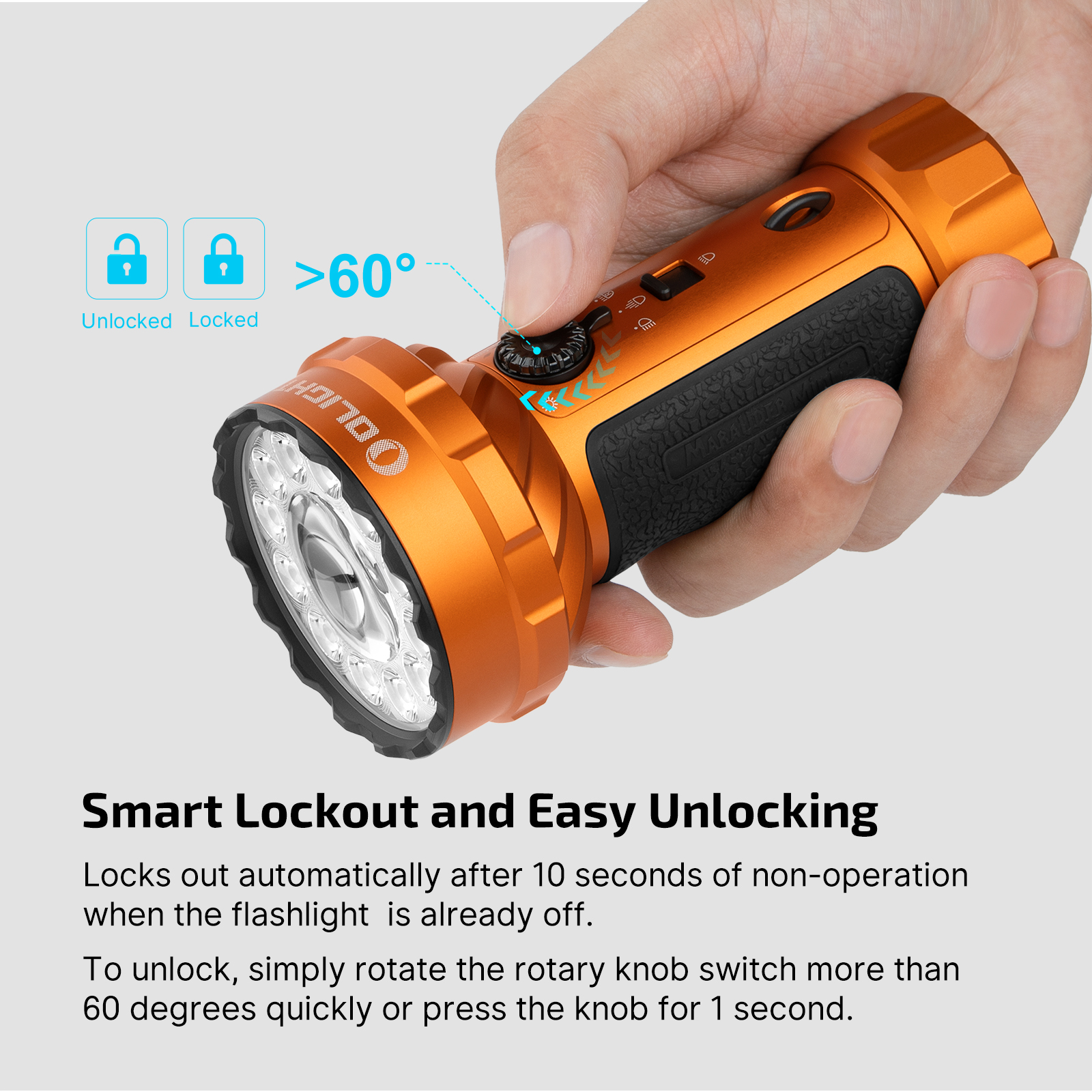 Marauder Mini 2 Rechargeable 10000lm Floodlight Spotlight Torch