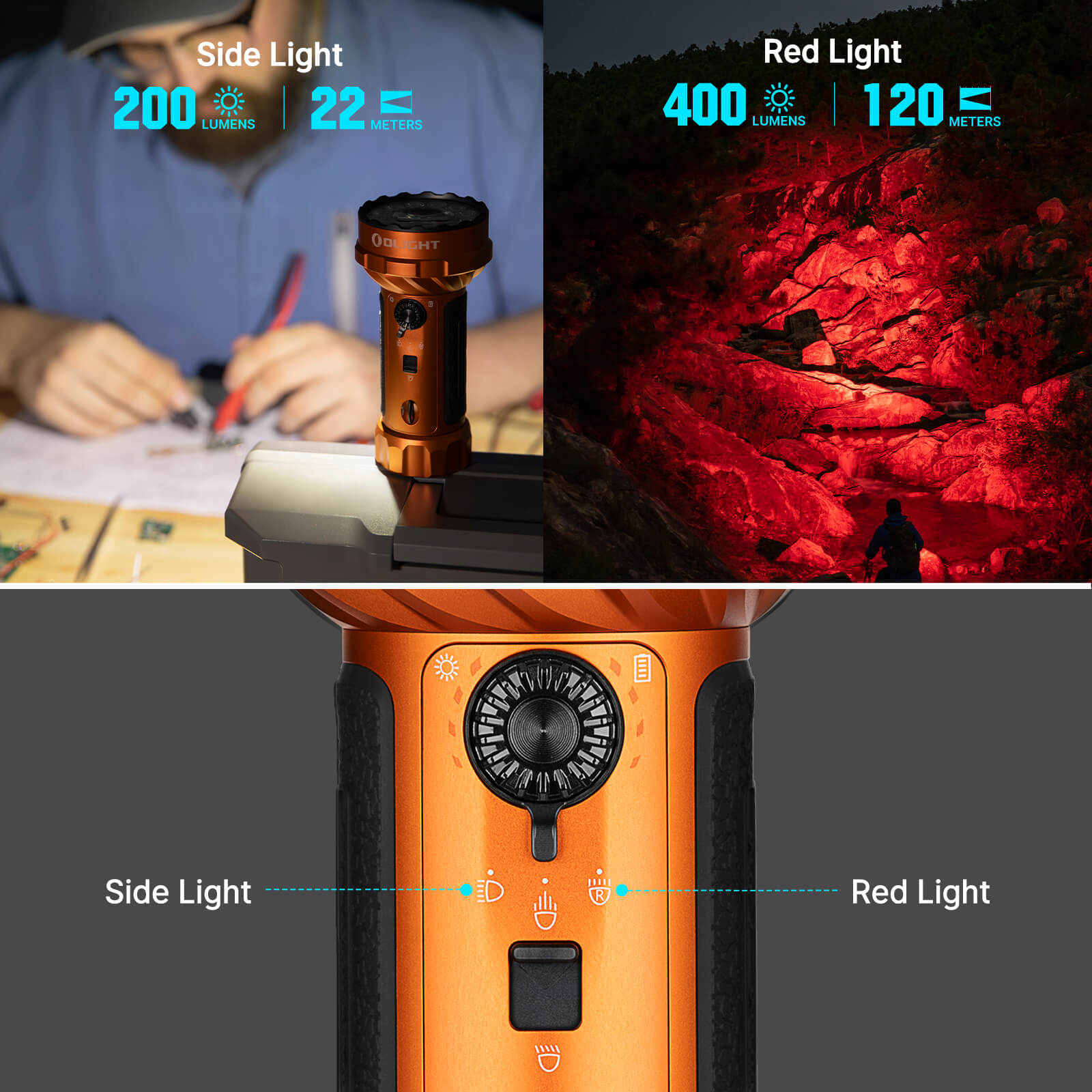 Marauder Mini 2 Rechargeable 10000lm Floodlight Spotlight Torch