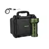 Olight OD Green Marauder Mini 2 Flashlight with Black Hard Carrying Case and Lanyard for Outdoor Search and Rescue
