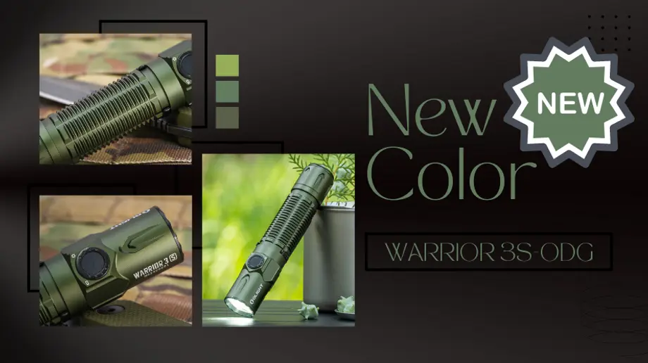 オーライト olight  Warrior 3S  アーミーグリーン OLIGHT オーライト WARRIOR 3S タクティカルライト