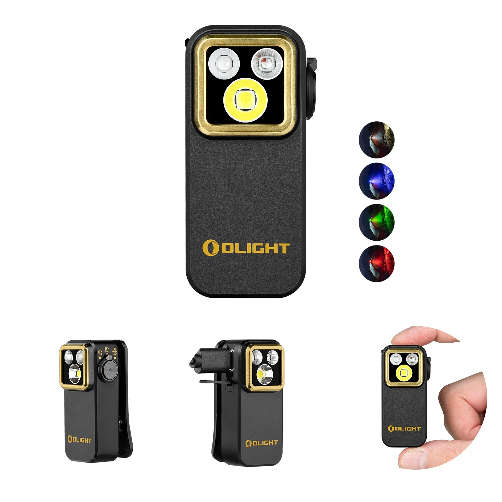 Olight i3E EOS Keychain Light 90 Lumens Mini AAA Flashlight Gift