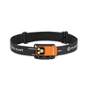 Olight orange and black Oclip Headlamp Band for hands-free outdoor use.
