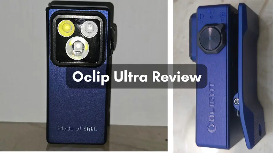 オーライト　olight Oclip Ultra OAL合金製 ネイビー Olight Oclip Ultra Review - Next Level in EDC Capability