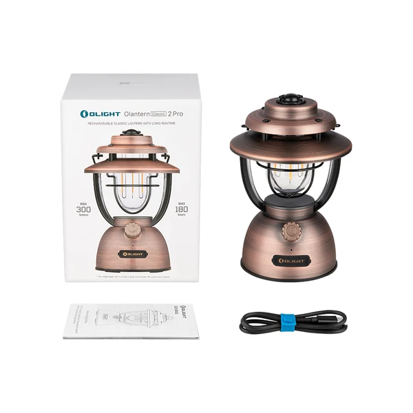 Lanterne Olight Olantern Classic 2 Pro – Bronze Antique – LED – Neuf