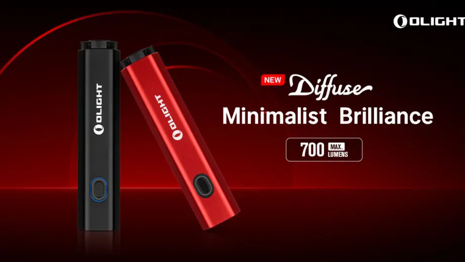 【New Product】Diffuse Sleek, Compact, and Lightweight EDC Torch