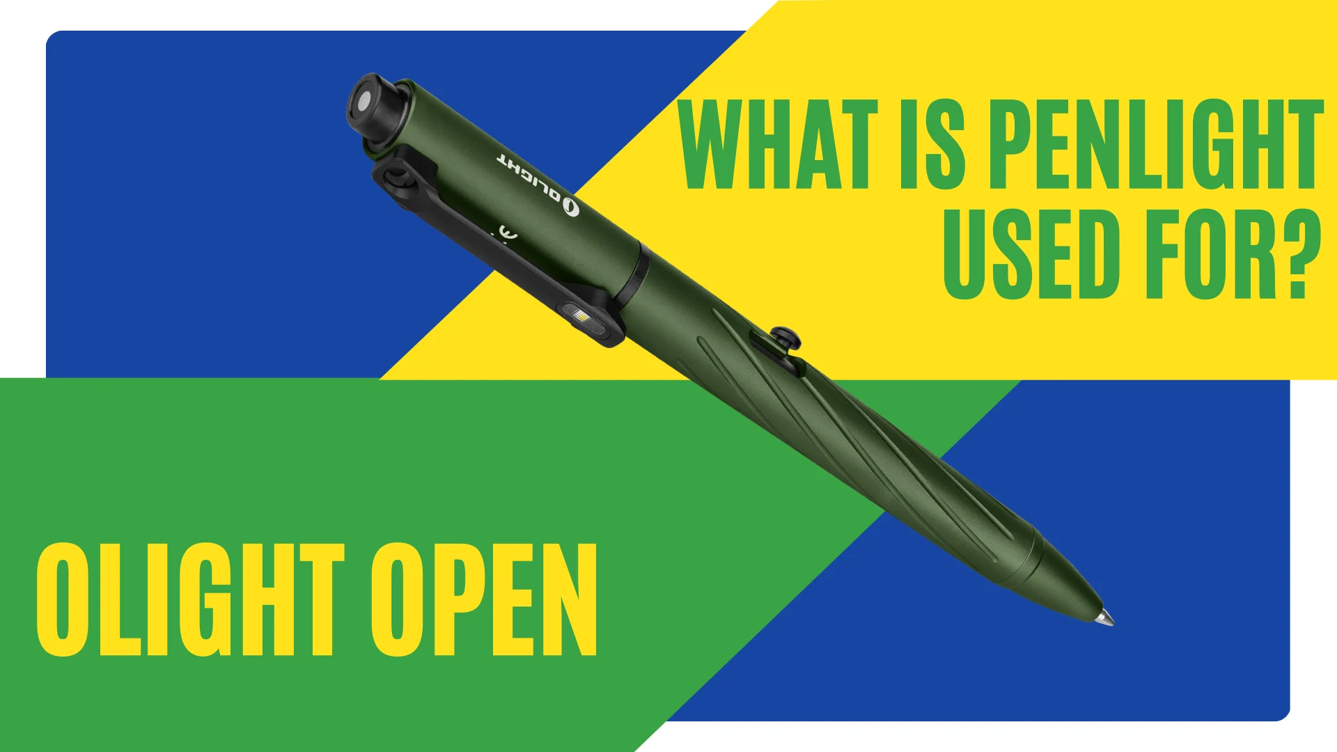 What is Penlight Used for?  Opens Have the Answers!