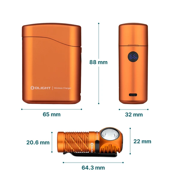 Olight Perun 3 Mini Premium - USB-C Power Bank Headlamp - Olight