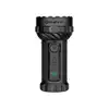 Olight Black Marauder 3 Flashlight Front View with Rotary Switch Knob and Digital Display for High Power Outdoor Search