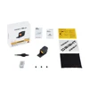 Olight OSight SE MOS red dot sight with packaging, user manual, mounting screws, tools, stickers, and cleaning cloth