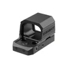 Olight Osight matte black micro red dot sight with motion sensor charging cover on a white background