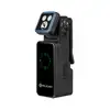 Black Olight Oclip 2 Pro Clip-on Light with Adjustable Head and Green LED Battery Display for EDC and Outdoor Use