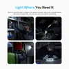 Olight Black Oclip 2 Pro Clip-On EDC Light Mounted on Cap and Magnetic Surfaces for Hands-Free Auto Repair and Work Lighting