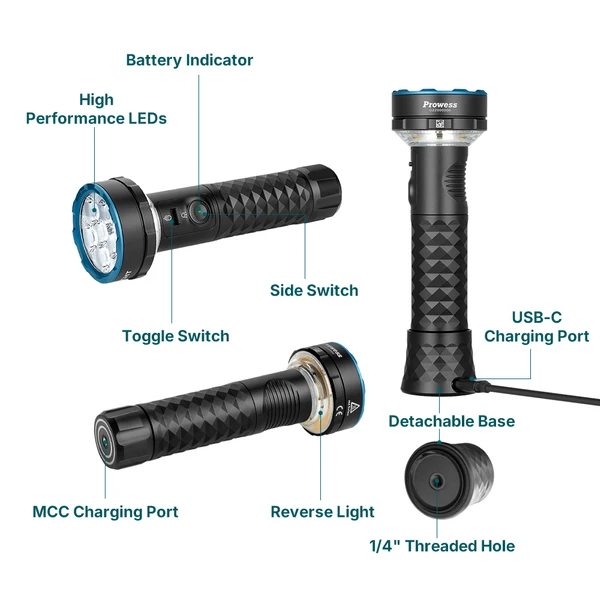 Olight Prowess - Innovative Bidirectional Lantern - Olight Australia