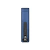 Olight Blue Arkfeld Ultra flashlight rear view with pocket clip for daily carry and quick access.