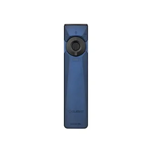 Olight Blue Arkfeld Ultra multi-functional EDC flashlight with UV light, laser, and white light for daily carry.