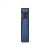 Olight Blue Arkfeld Ultra multi-functional flashlight top view with UV and LED modes for everyday carry and outdoor activities