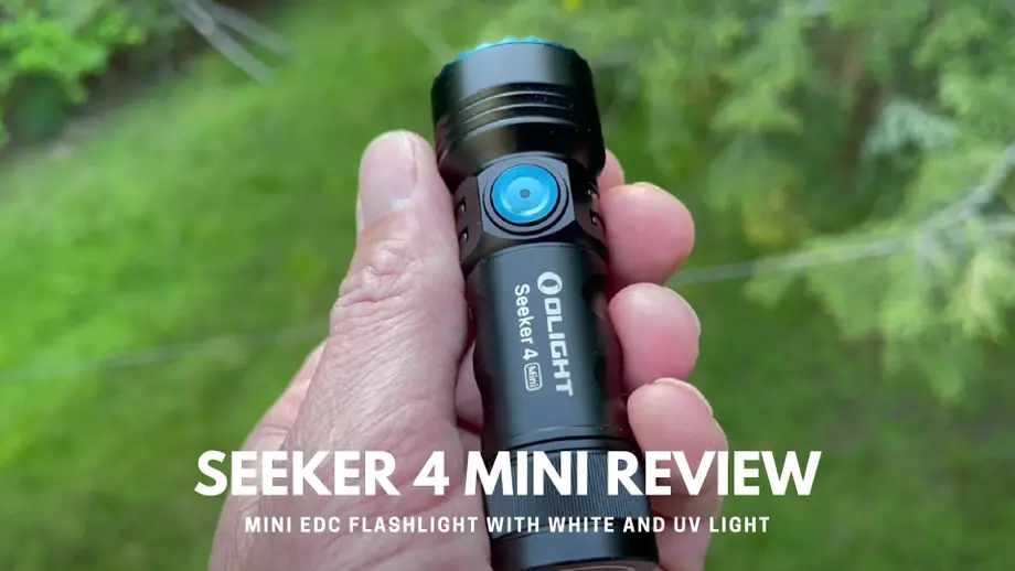 Seeker 4 Mini Review: Mini EDC Torch With White And UV Light