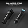 application view Seeker 4 Pro Powerful Rechargeable Led Torch in Black