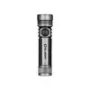 Olight Seeker 4 Pro Black and Grey Flashlight with Side Switch and Textured Grip for Outdoor Adventures