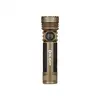 front view Seeker 4 Pro Powerful Rechargeable Led Torch in Desert Tan