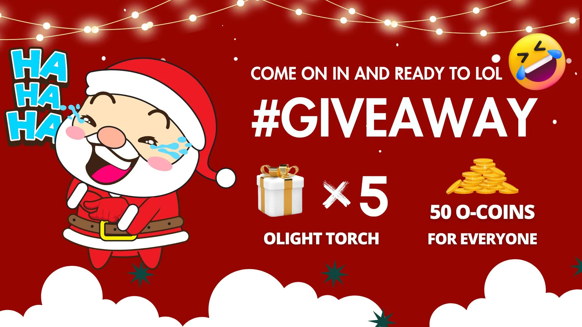 GIVEAWAY | Tell Us a Joke To Win Prize! Merry Christmas with Laughter. Get Ready to LOL!