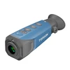 Topdon blue thermal monocular with eyepiece, lens, buttons for thermal imaging, night vision, and outdoor use.