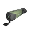 Topdon thermal monocular, green, isolated white background.