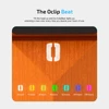 Olight Orange Oclip 2 Ultra Clip Light Showing Oclip Beat Indicator and Multi-Color LED Usage Runtime Milestones