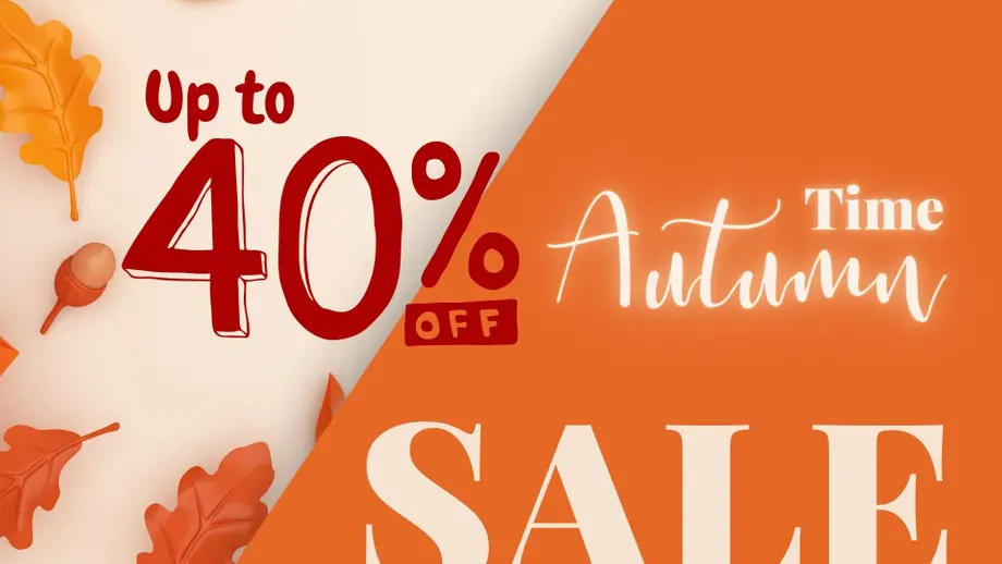 Up to 40% OFF! Best Deals This Fall. Check out our Shopping Guide now!