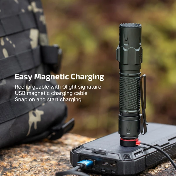 Olight Warrior Ultra Powerful 2500lm Tactical Torch 55 Day Runtime