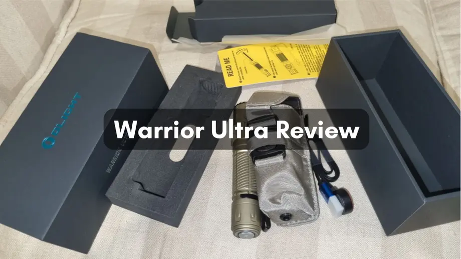 Olight Warrior Ultra Review - Not let you down.