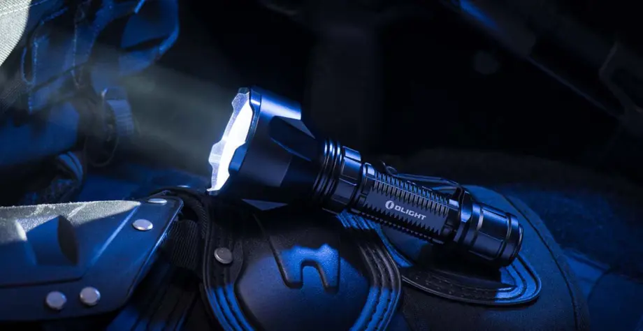 Warrior X Turbo rechargeable tactical LED flashlight