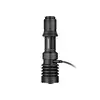 front view of Warrior X 4 2600 lumens Long Throw Tactical Torch in black